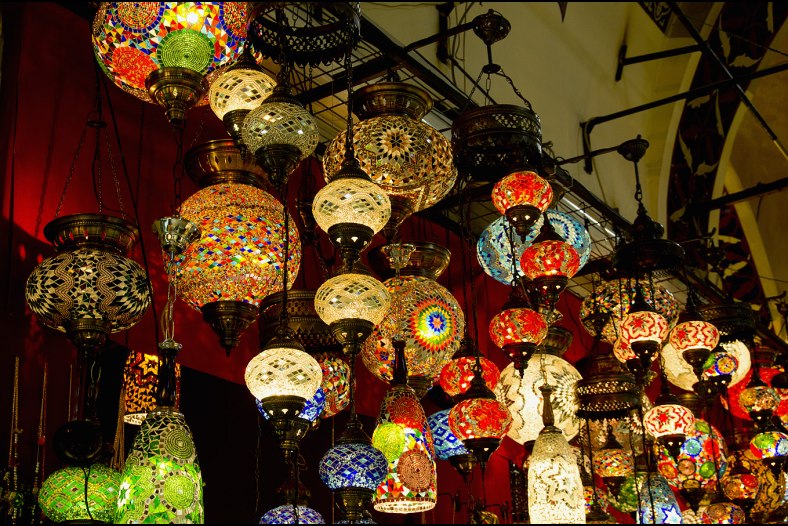 Lamps at the Bazaar